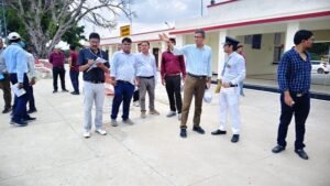 DRM conducts window and safety inspection of the Mau–Shahganj rail section; issues strict directives regarding passenger amenities and safety measures.