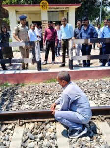 DRM conducts window and safety inspection of the Mau–Shahganj rail section; issues strict directives regarding passenger amenities and safety measures.