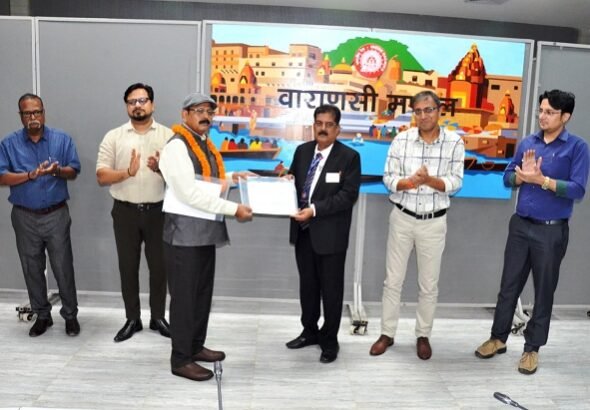 A dignified farewell and the gift of promotion: 24 railway employees retired in the Varanasi Division, while 10 received promotions.