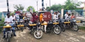 Railways' awareness campaign on rail safety: "Education Courts" held in schools and safety lessons imparted at level crossings.