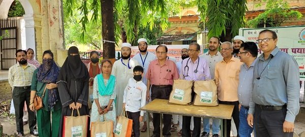 Ration kits distributed to TB patients at Balrampur and Lokbandhu hospitals