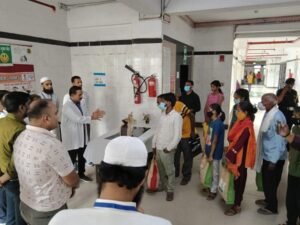 Ration kits distributed to TB patients at Balrampur and Lokbandhu hospitals