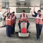 'Swachhata Se Swagat' (Welcome through Cleanliness) awareness campaign conducted at major stations of the Varanasi Division.