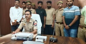 Major cyber fraud network busted in Chandauli; gang linked to over 100 mule accounts apprehended