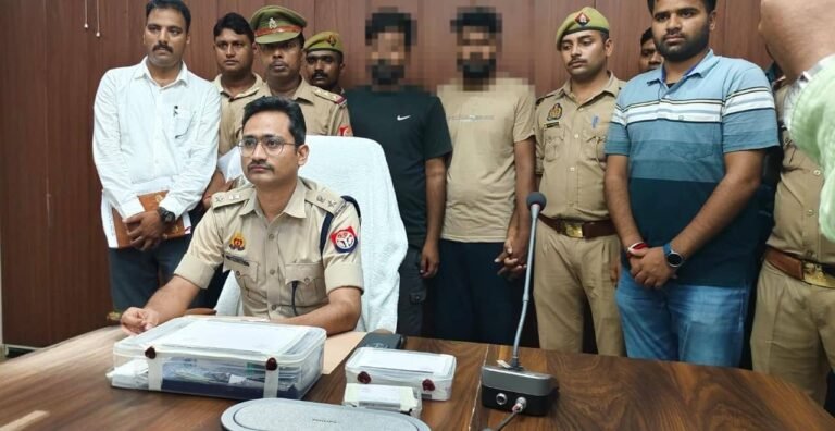 Major cyber fraud network busted in Chandauli; gang linked to over 100 mule accounts apprehended