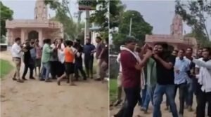 CJP team faces opposition during government school inspection in Jaipur; allegations of scuffles and physical assault involving villagers.