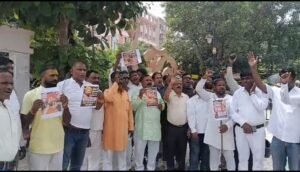 Controversy erupts over alleged offensive remarks made during a live debate in Ayodhya; Nishad community stages protest