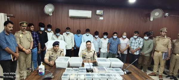 Major crackdown by Balua Police and the Cyber ​​Cell; new modus operandi of cyber fraud exposed—a stock market scam network was operating under the guise of a library.