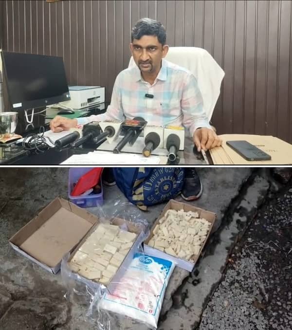 Ayodhya: Food Safety Department conducts major raid on a fake sweets factory ahead of the Raksha Bandhan festival.