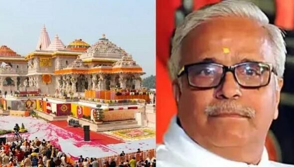 Major organizational reshuffle in Ram Mandir Trust; Bhayyaji Joshi relieved of responsibility as organizational patron.