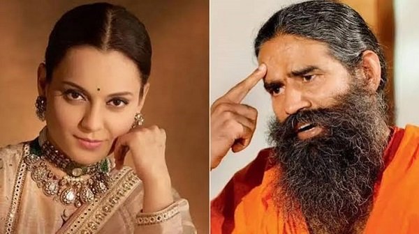 The dispute between Kangana Ranaut and Baba Ramdev ended on Raksha Bandhan; the relationship turned sweet again with the exchange of a *rakhi* and sweets.