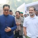 Rahul Gandhi termed women's freedom the key to the country's progress; Kiren Rijiju sought Congress's support for women's reservation.