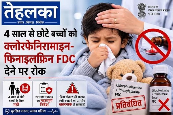 Government issues notification banning the combination of these two medicines for children under four years of age.