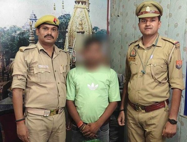 Alertness of Chetganj police averts a potential dispute; accused wanted in a case arrested and sent to jail to maintain law and order.