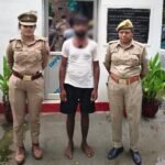 Accused arrested for molesting and engaging in obscene acts with female students; action taken by the Kapsethi Police Station's "Mission Shakti/Anti-Romeo Team."