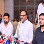 Students protest demanding changes to caste-based reservation; Brajesh Pathak assures them he will convey the matter to the central leadership.