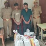 Theft of batteries from tractors solved; two accused arrested, 10 batteries recovered.