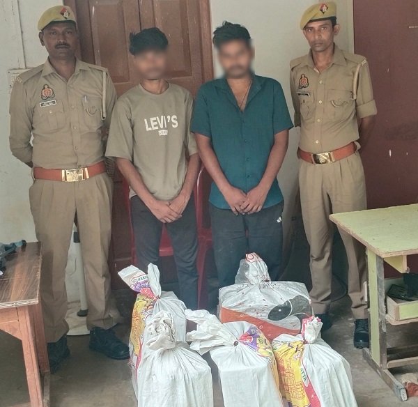 Theft of batteries from tractors solved; two accused arrested, 10 batteries recovered.