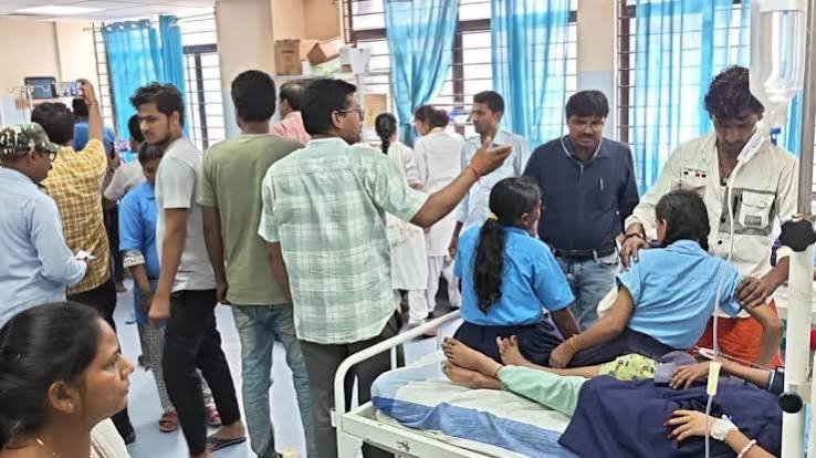 Detergent used instead of salt in mid-day meal; around 40 students fall ill