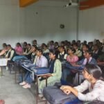 Under 'Mission Shakti', female students were provided with information regarding helpline numbers and cybersecurity.