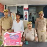 Sakaldiha Police Action: Youth arrested with 45 pouches of illicit country-made liquor