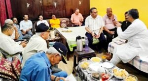Sadbhavana Manch Prayagraj concludes meeting with the intellectual community of Neemsanray Colony; grand Kavi Sammelan to be held in Mundera.