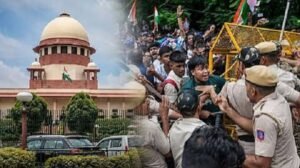 Supreme Court takes a stern view on the alleged mistreatment of female students at Jantar Mantar; prioritizes investigation into sexual harassment.