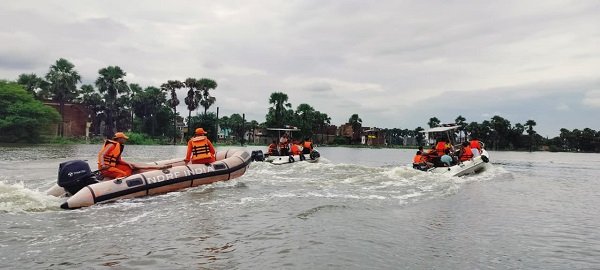 NDRF on high alert ahead of potential disaster; conducting water patrols and keeping a close watch on vulnerable areas
