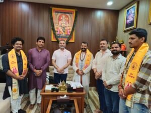 Team of the film ‘Hanuman Ansh’ meets MLC Annapurna Singh and former MLC Brijesh Singh