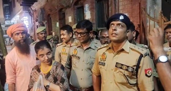 ACP Dashashwamedh maintains a vigilant watch, keeping a close eye on the safety of the dilapidated buildings and temples in the Chowk area ahead of the festivals.