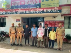 Kapsethi Police arrest five accused with outstanding warrants