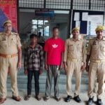 Two cattle being taken for slaughter recovered; two accused arrested.