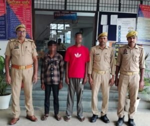 Two cattle being taken for slaughter recovered; two accused arrested.