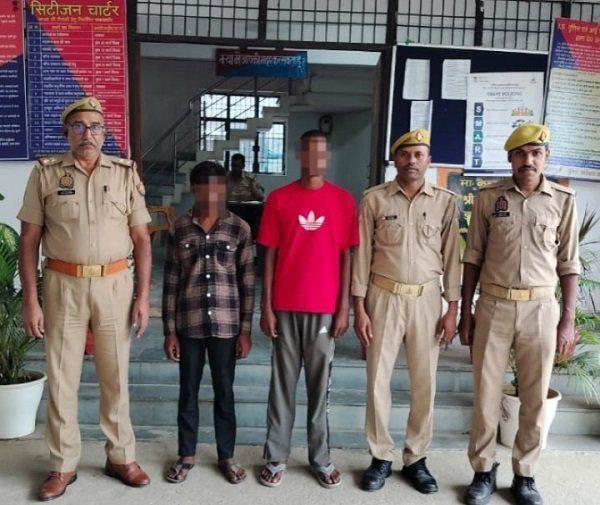 Two cattle being taken for slaughter recovered; two accused arrested.