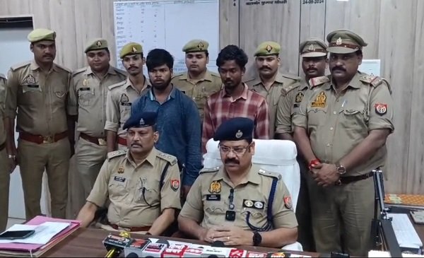 Chain snatching from elderly couple at gunpoint in Ayodhya solved; two accused arrested.