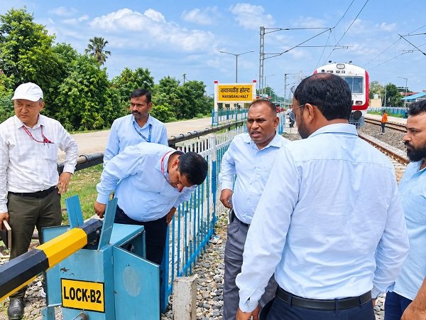 Two-day inter-zonal safety audit of the Banaras–Varanasi City–Mau rail section concludes.