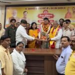 Gaurav Arya’s new innings from Hathras to Aligarh; cheers of welcome resound at the BJP office.