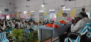 Think before you click to stay safe from cyber fraudsters: Ramnagar Police teaches students a lesson in digital security.