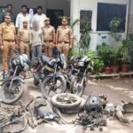 Lanka Police arrest cunning motorcycle thief; four stolen bikes recovered.