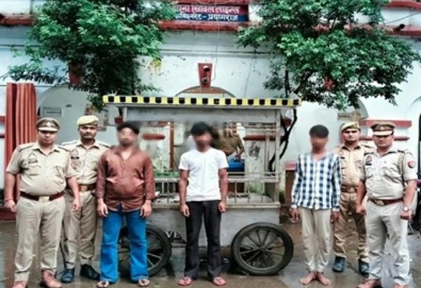 Civil Lines Police take action in theft case; three wanted suspects arrested