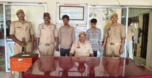 Theft of Hanuman temple donation box solved; two arrested with ₹865 in cash