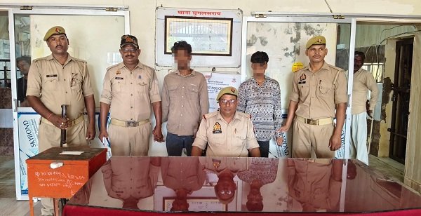 Theft of Hanuman temple donation box solved; two arrested with ₹865 in cash