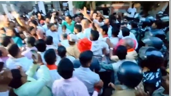 Video of commotion during Varanasi MLC vote counting goes viral; politics heats up following allegations against the observer