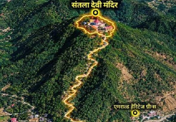 Maa Santala Devi Temple: The Goddess resides on a hill in Dehradun; renowned for its mythological legends and natural beauty.