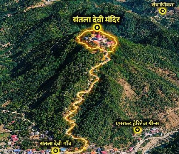 Maa Santala Devi Temple: The Goddess resides on a hill in Dehradun; renowned for its mythological legends and natural beauty.