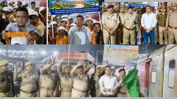 137 invited guests from the Varanasi Zone will travel to Gujarat to participate in the National Unity Day parade; ADG Naveen Arora will flag off their departure.