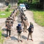 Police conduct intensive combing operation in Naugarh forests; interact with villagers and provide information on preventing cyber fraud