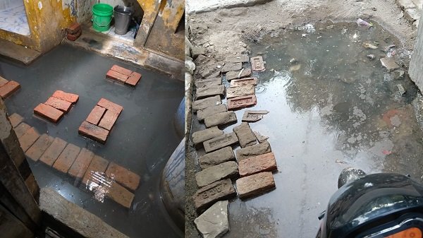 Amidst claims of development in Kashi, Rani Bazar lies in a state of neglect! The lives of local residents are entangled with a dilapidated drain—when will those responsible finally break their silence?