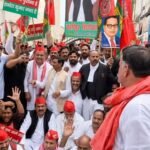 SP protests against Chief Election Commissioner Gyanesh Kumar in Lucknow; demands resignation