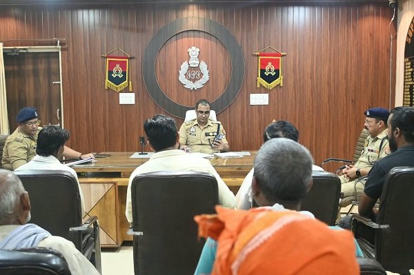 SSP Dr. Anil Kumar heard the grievances of complainants during the public hearing and issued instructions for their time-bound resolution.